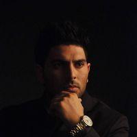 Yuvraj Singh during the photo shoot for the ad campaign of luxury watch